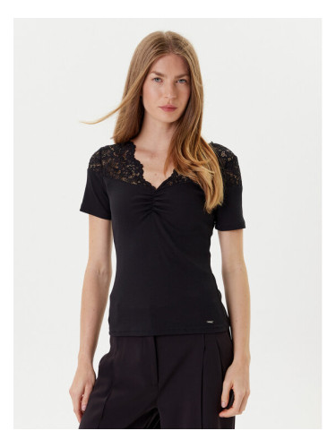 Morgan Блуза 252-DELINE Черен Slim Fit