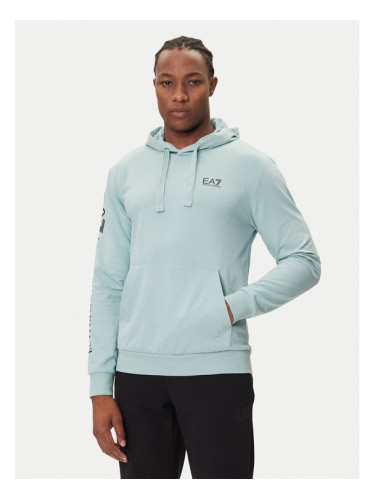 EA7 Emporio Armani Суитшърт 7M000569 AF13512 U9066 Син Regular Fit