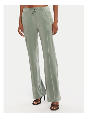 Juicy Couture Долнище анцуг Tina JCAPW045 Зелен Regular Fit