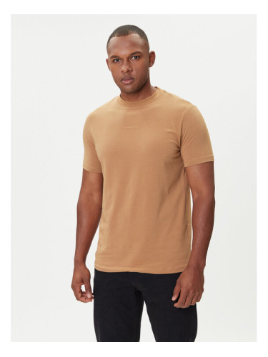 KARL LAGERFELD Тишърт 755051 554235 Бежов Regular Fit