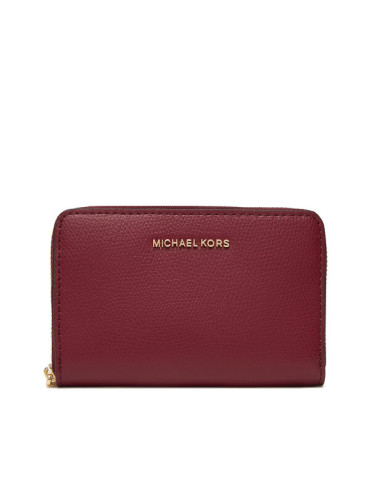 MICHAEL Michael Kors Портфейл Jet Set Small Leather 32F4GJ6D0L Бордо
