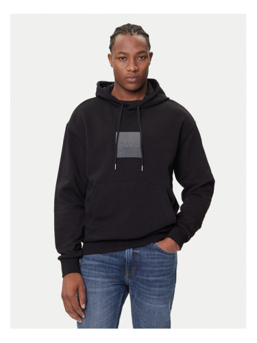 HUGO Суитшърт Duspliter 50542787 Черен Relaxed Fit