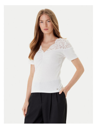 Morgan Блуза 252-DELINE Бял Slim Fit