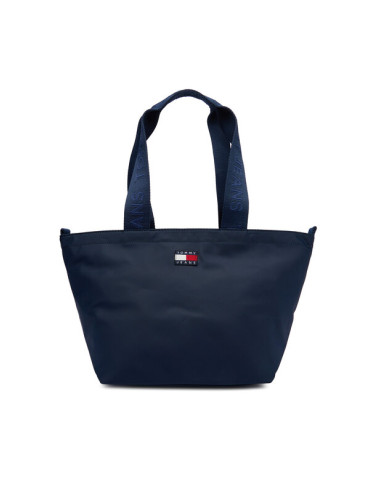 Tommy Jeans Дамска чанта Tjw Ess Daily Mini Tote AW0AW17890 Тъмносин