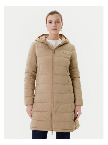 Guess Зимно палто V4YL05 WF3X0 Бежов Regular Fit