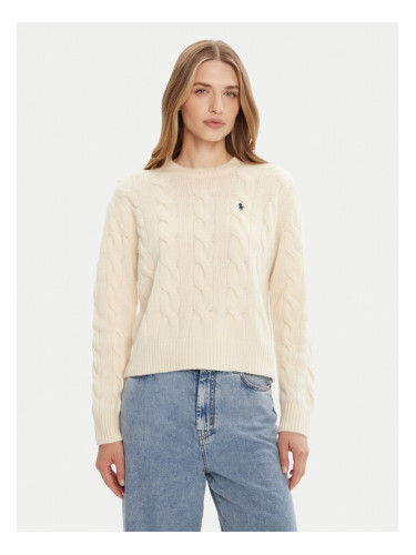 Polo Ralph Lauren Пуловер 211A91216002 Екрю Straight Fit