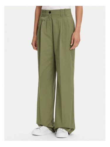 Marc O'Polo Текстилни панталони 506 0341 10105 Зелен Loose Fit