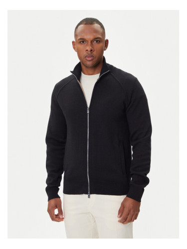 BOSS Кардиган H-Idino 50543150 Черен Regular Fit