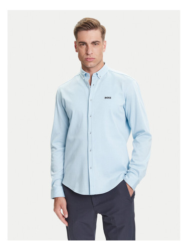 BOSS Риза B_Motion 50544795 Светлосиньо Regular Fit