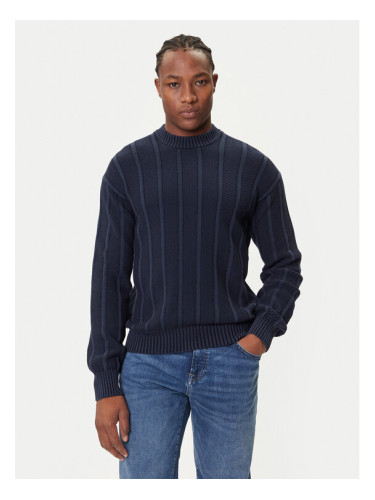 BOSS Пуловер Kaktus 50543690 Тъмносин Relaxed Fit