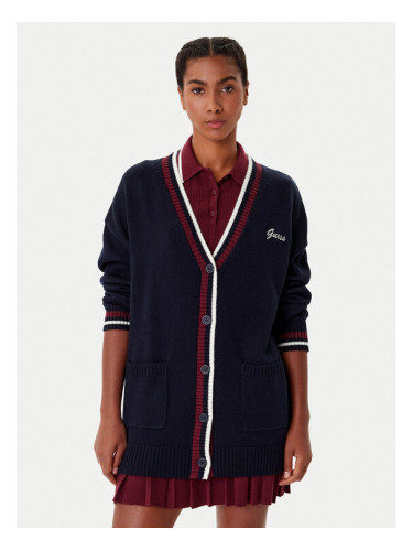 Guess Кардиган V5BR00 Z1152 Тъмносин Regular Fit