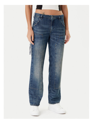 Guess Дънки W5YA2E D5R0D Тъмносин Straight Leg