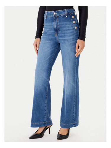 Guess Дънки W5GA0P D5Q01 Син Wide Leg