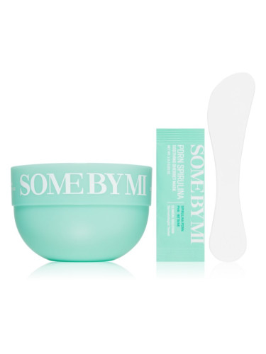 Some By Mi PDRN Spirulina Soothing Sherbet Mask успокояваща маска за лице с охлаждащ ефект 10x1 гр.