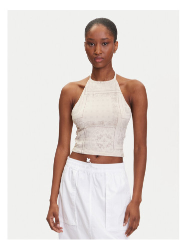 Karl Kani топ PD00005472 Бежов Slim Fit