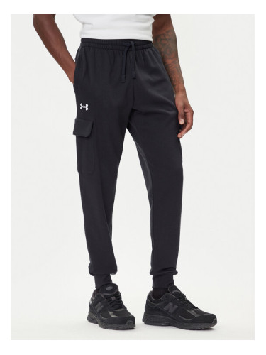 Under Armour Долнище анцуг Ua Rival 1382134 Черен Regular Fit