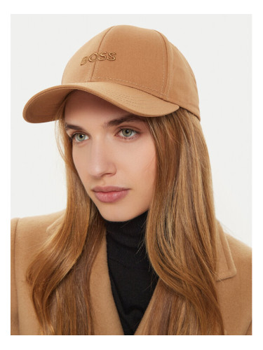 Boss Шапка с козирка Ari 50519889 Бежов