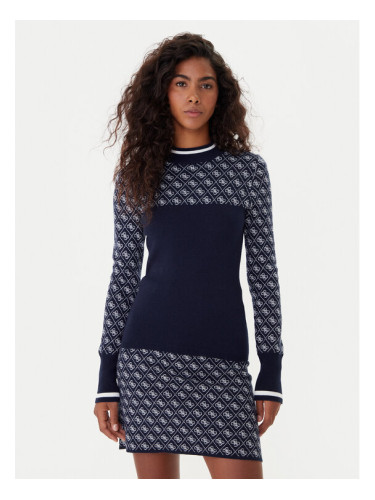 Guess Пуловер W5BR24 Z3JD2 Тъмносин Slim Fit