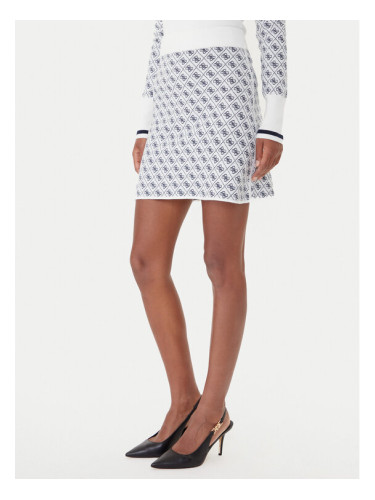 Guess Пола тип молив W5BD81 Z3JD2 Екрю Slim Fit