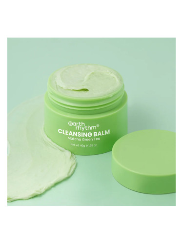 EARTH RHYTHM | Cleansing Balm Matcha Green Tea, 40 g