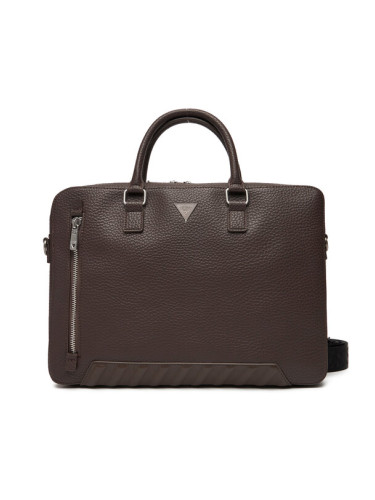 Guess Чанта за лаптоп HMTOLG P5447 Кафяв