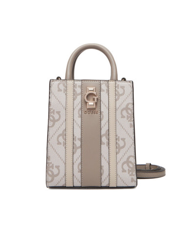 Guess Дамска чанта Erenia Mini HWSO78 38750 Бежов