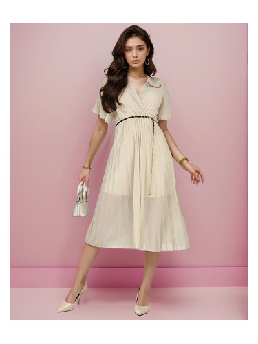 Resti Women's pleated midi dress