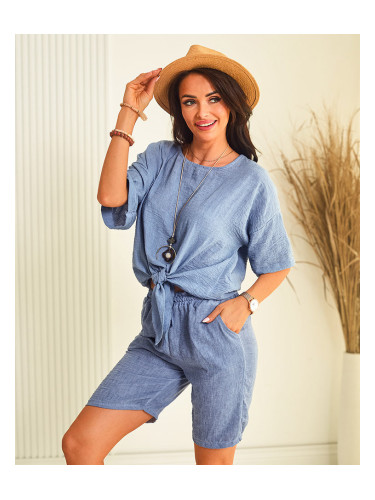 Resti Cotton and linen women's oversize set