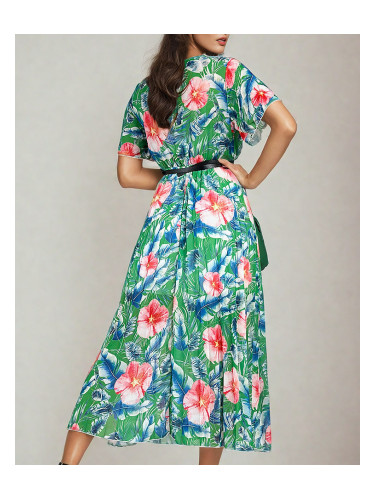 Resti Women's pleated floral midi dress