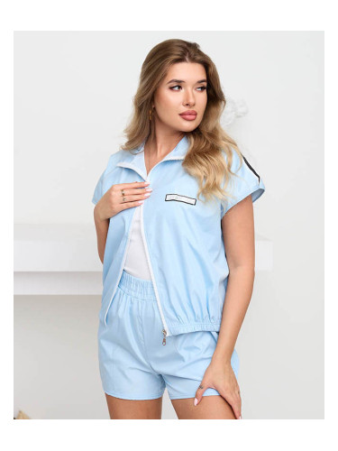 Resti Women's blue sports zip-up sweat suit - Clothing