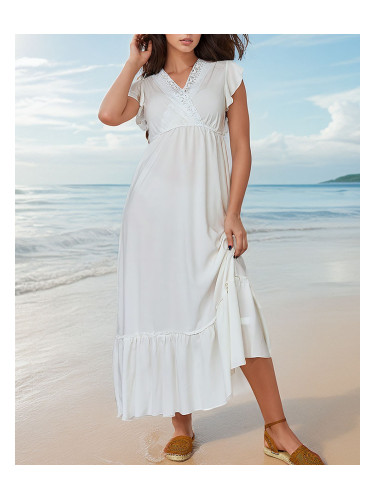 Resti Women's Long Dress with Lace