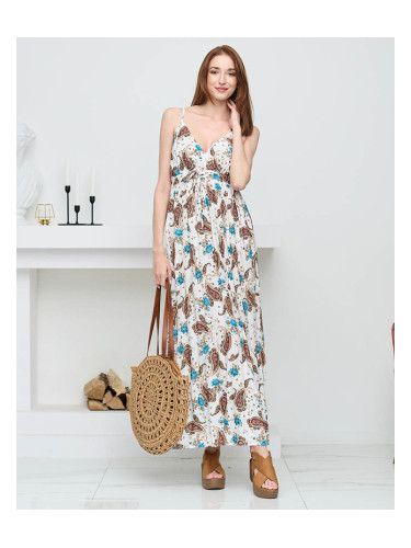 Resti Women's airy white maxi dress - Clothing