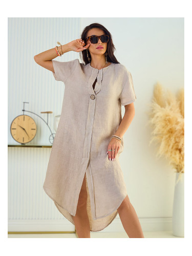 Resti Linen women's oversize dress