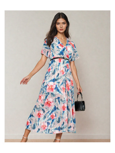 Resti Women's pleated floral midi dress