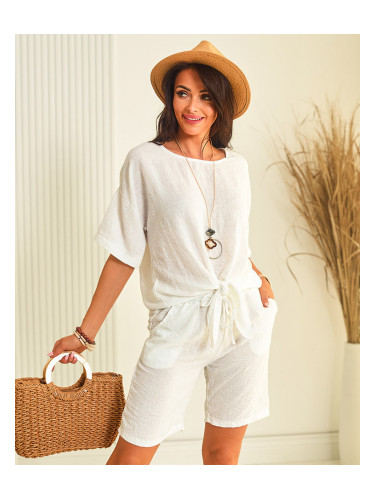 Resti Cotton and linen women's oversize set