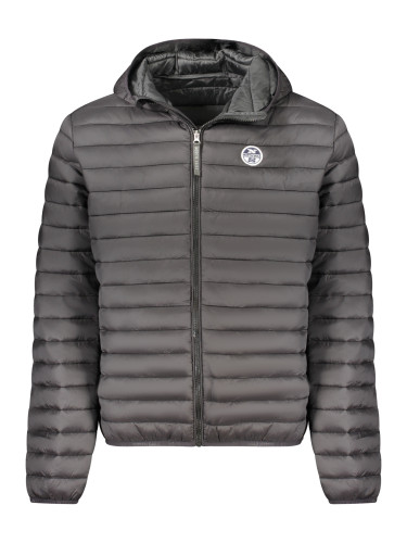 Мъжко ватирано яке с качулка