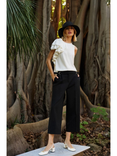 Marisse WOMEN'S PANTS L-SP-4629 BLACK