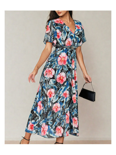 Resti Women's pleated floral midi dress