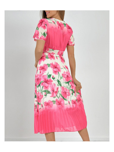 Resti Women's pleated floral midi dress