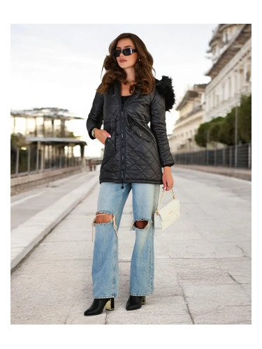 Resti Women's double-sided jacket in black