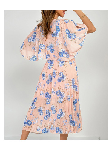 Resti Women's pleated floral midi dress