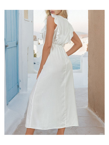 Resti Women's Midi Dress with Buttons