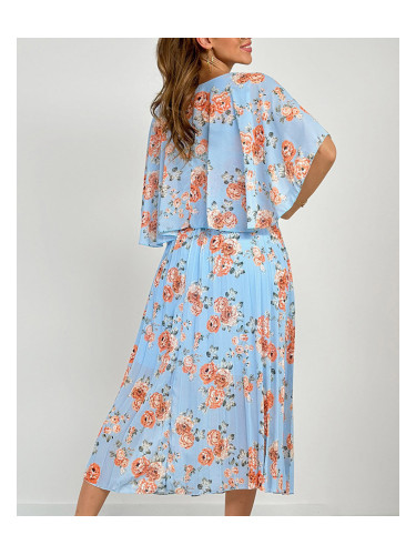 Resti Women's pleated floral midi dress