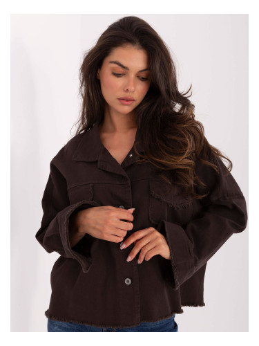 Shirt-IT-KS-FL5779.87-dark brown