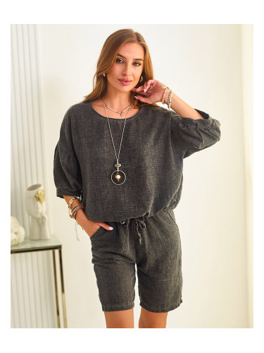 Resti Cotton and linen summer women's set