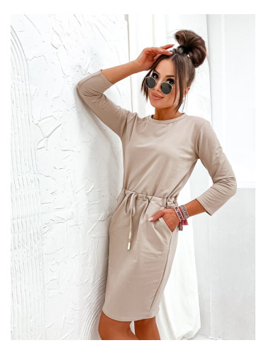 Resti Women's knee-length fabric dress