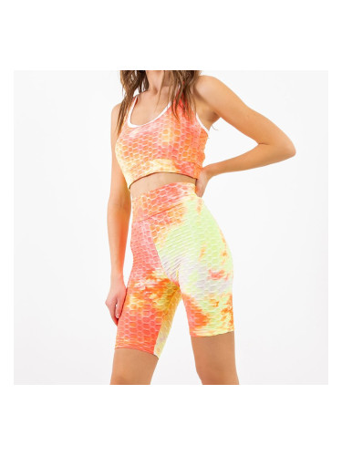 Resti Orange women's 2 piece tie dye sports set - Clothing