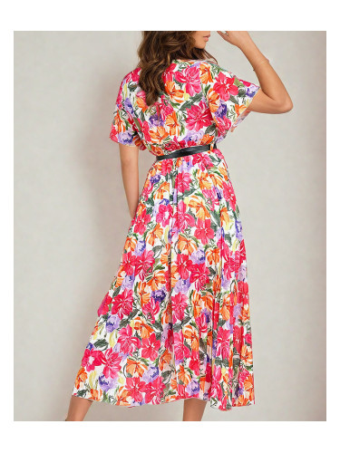 Resti Women's pleated floral midi dress