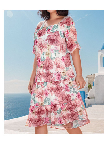 Resti Women's floral oversize midi dress