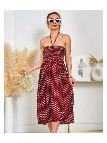 Resti Women's knee-length polka dot dress